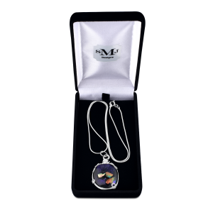 Dichroic Necklace - “Avery”
