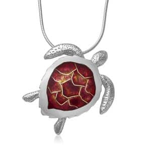 Red Sea Turtle Pendant